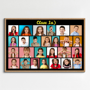 Crea tu Collage de Fotos de la Clase 1ª personalizado y sorprende a todos