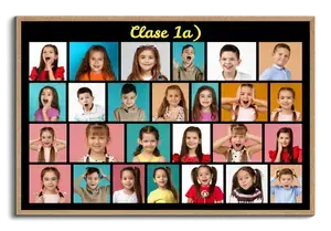 Crea tu Collage de Fotos de la Clase 1ª personalizado y sorprende a todos
