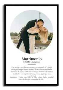 Crea tu póster de definición 'Ehe': Un regalo lleno de amor y aventura