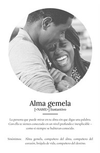 Crea tu Póster Personalizado 'Alma Gemela' - Añade tus Fotos y Definición Única