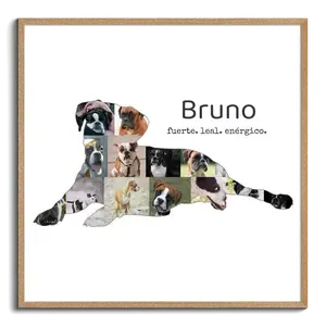 Crea tu propia collage de Boxer: recuerdos únicos para amantes de perros