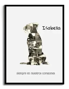 Crea tu collage Cane Corso con fotos y texto personalizados