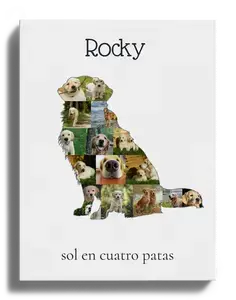 Crea tu Collage del Golden Retriever Personalizado – Recuerdos Únicos