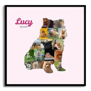 Crea tu collage Pomerania con fotos personalizadas y texto