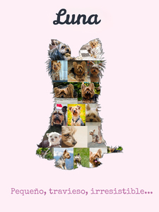 Crea tu Collage de Yorkshire Terrier: Personaliza con tus Fotos