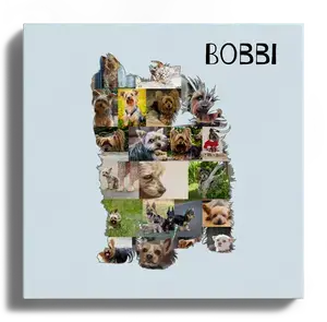 Crea tu Collage de Yorkshire Terrier: Personaliza con tus Fotos
