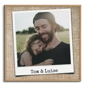 Captura momentos únicos: Crea tu propio poster Polaroid personal de familia