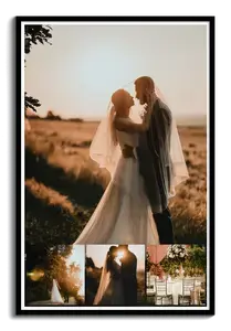Crea un Collage de Boda Personalizado para Decorar tu Hogar