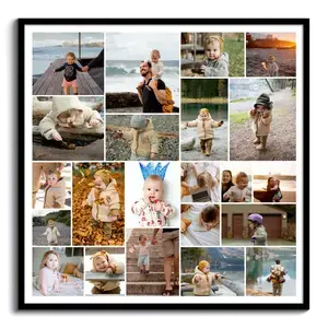 Crea tu póster collage familiar con fotos inolvidables