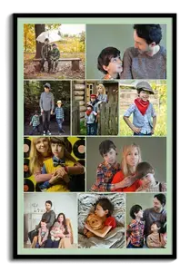 Crea tu Collage Familiar - "Tú y Yo" - Personaliza con Fotos y Texto