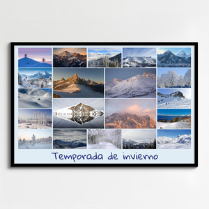 Collage de fotos de paisajes: crea el tuyo con impresión premium ahora