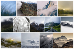 Collage de niebla y tormentas: crea el tuyo con tus fotos e imprímelo en calidad premium