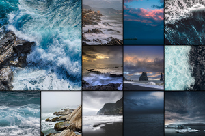Collage de niebla y tormentas: crea el tuyo con tus fotos e imprímelo en calidad premium
