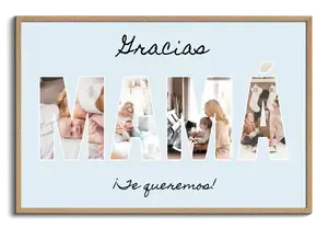 Collage mamá/papá y abuelos con letras con fotos