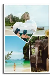 Crea tu collage scrapbook de viaje con tus fotos