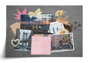 Crea tu collage scrapbook de vacaciones Sunny