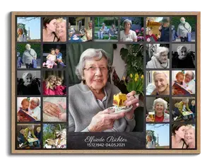 Crea tu collage de recuerdo personalizado: 24 fotos para homenajear y recordar