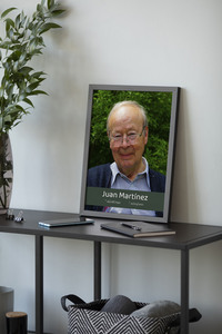 Crea un retrato conmemorativo personalizable para recordar a tu ser querido