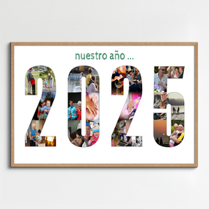 Crea tu Collage 2025 con Fotos: Celebra vuestro año en imágenes únicas