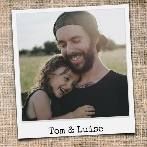 Captura momentos únicos: Crea tu propio poster Polaroid personal de familia