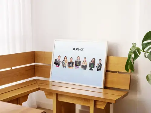 Collage personalizada "DANKE" para profesores