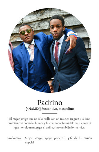 Crea tu póster definitivo para el mejor Trauzeuge con tu foto y definición única