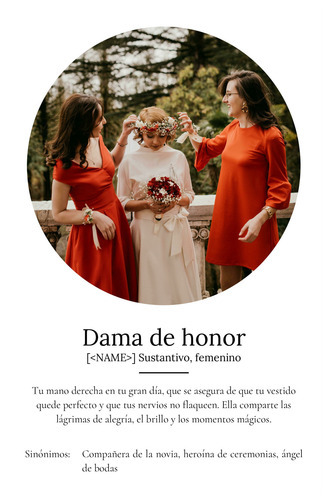 Crea tu póster personalizado de 'Brautjungfer' con foto y definición única