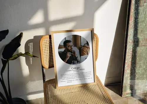 Póster Definición Personalizado: "Compañero"