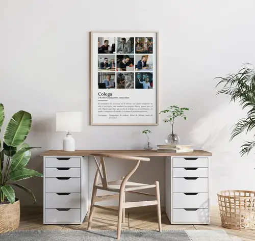 Póster Definición Personalizado: "Compañero"