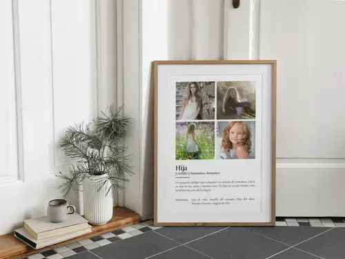 Póster Definición "Hija" Personalizable