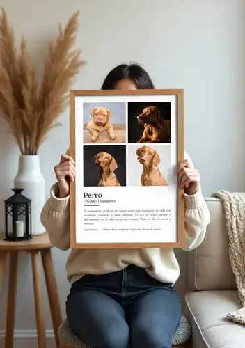 Póster Definiciones Perro - Personalizable