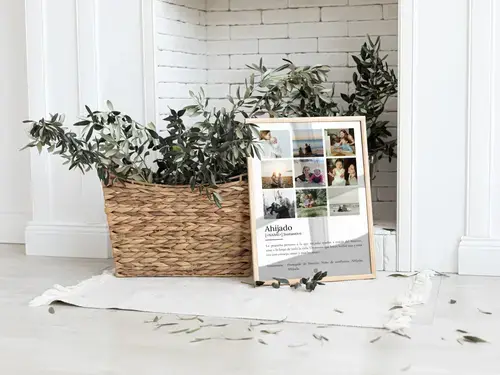 Poster Definición Patenkind: Foto y Texto Personalizado