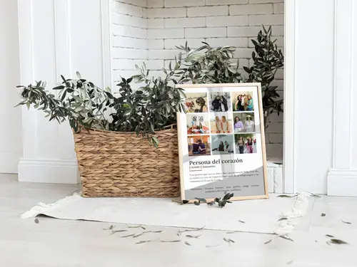 Poster Definiciones 'Herzensmensch' Personalizado