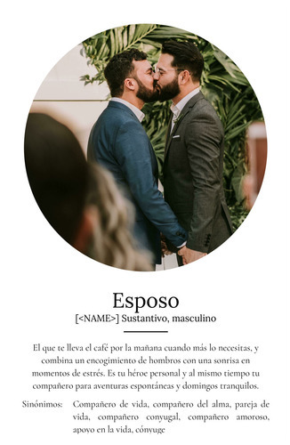 Crea tu póster personalizado para el esposo: regalo único con foto y texto adaptable
