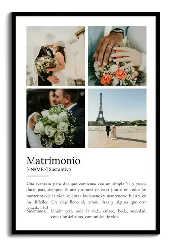 Crea tu póster de definición 'Ehe': Un regalo lleno de amor y aventura