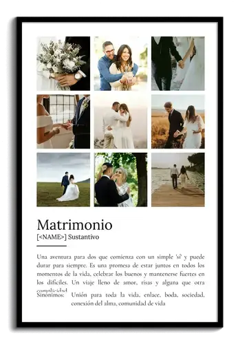 Crea tu póster de definición 'Ehe': Un regalo lleno de amor y aventura