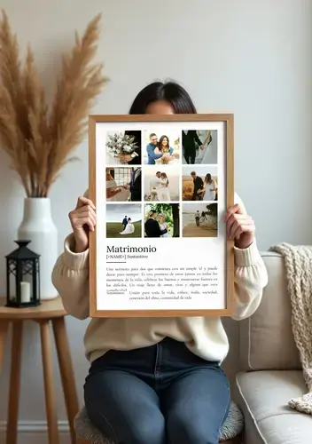 Poster de definición personalizado 'Matrimonio'