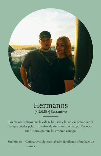 "Crea tu Póster Personalizado de Hermanos: Un regalo único"