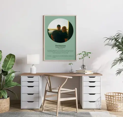 Póster Definición Personalizado 'Hermanos'