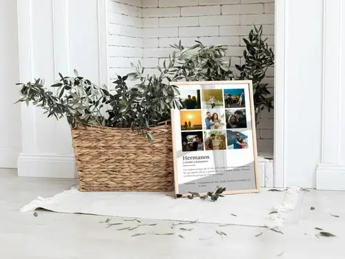 Póster Definición Personalizado 'Hermanos'