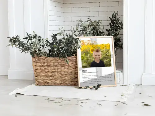 Póster Definición: Hijo (Duden) персонализированное