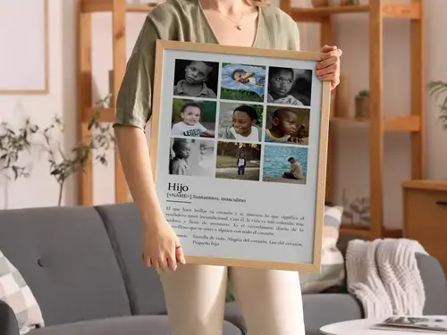 Póster Definición: Hijo (Duden) персонализированное