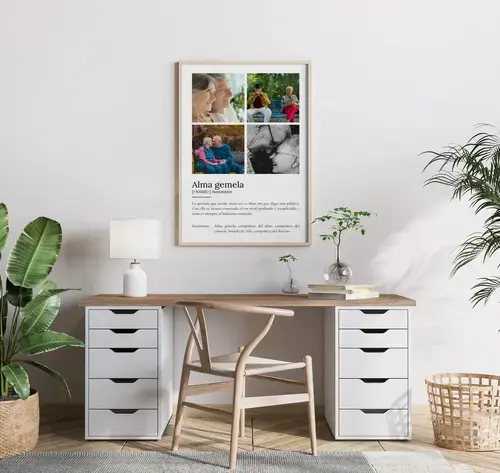 Póster de Definición "Alma Gemela" Personalizado