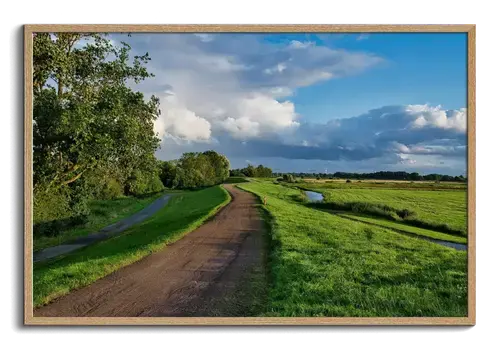 Paisaje en gran formato como lienzo poster acrilico o dibond