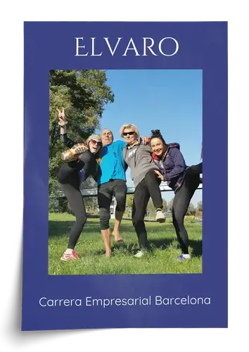 Plantilla de carrera de empresa con texto