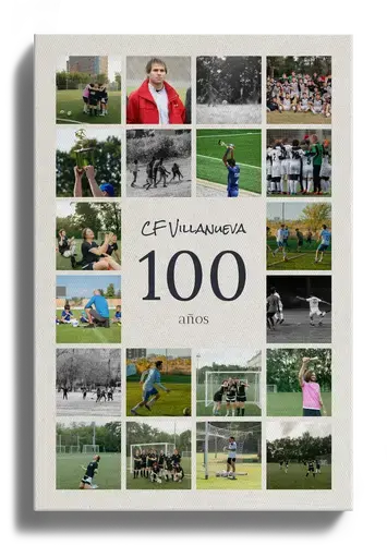 Collage de fútbol con texto personalizado