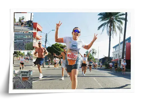 Collage de fotos maratón y evento