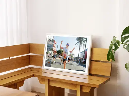 Collage de fotos maratón y evento