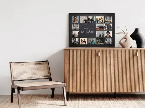 Collage de despedida para compañeros de trabajo