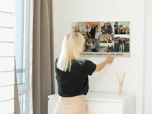 Collage de fotos de amistad personalizable